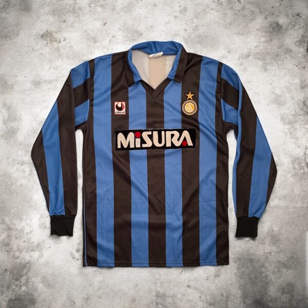 Inter Mediolan 1990/91 Home UhlSport Longsleeve