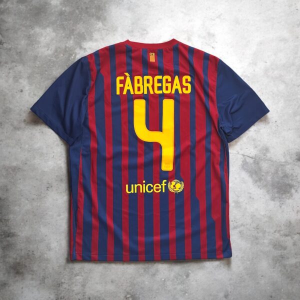 FC Barcelona 2011/12 Home Nike 4 Fabregas
