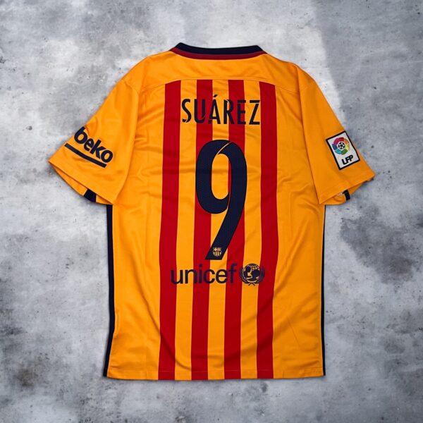 FC Barcelona 2015/16 Away Nike 9 Suarez