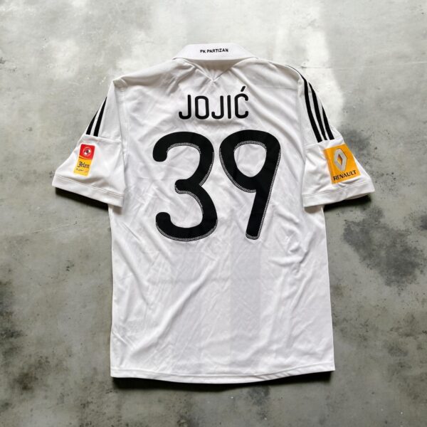 Partizan Belgrad 2013/14 Home Adidas Match Worn 39 Jojić