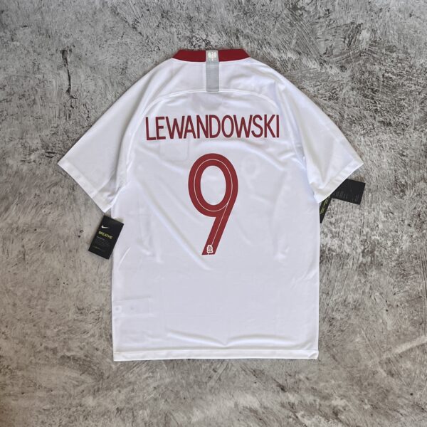 Polska 2018 Home Nike 9 Lewandowski