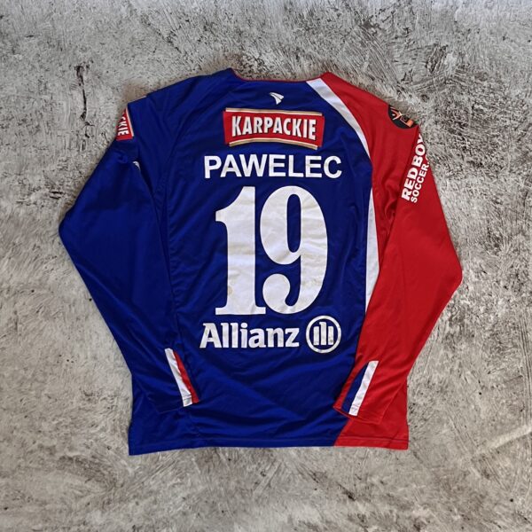 Górnik Zabrze 2007/08 Away Jako Match Issue/Worn 19 Pawelec