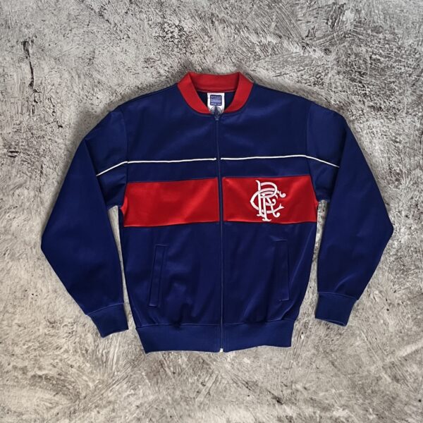Glasgow Rangers Retro 80 Reissue Jacket Score Draw
