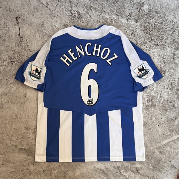 Wigan Athletic 2005/06 Home JJB 6 Henchoz Match Issue