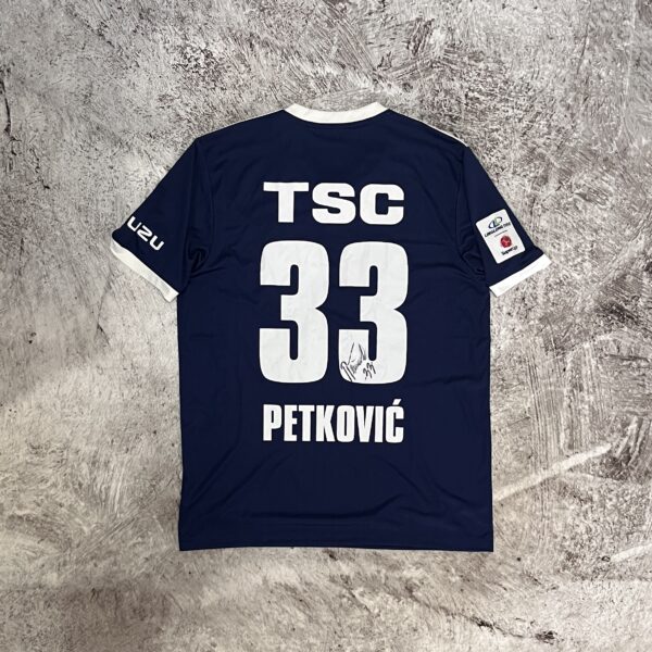 FK TSC Bačka Topola 2020/21 Home Adidas 33 Petković Autograf