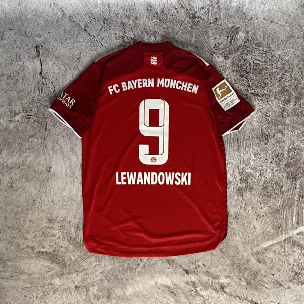 Bayern Monachium 2021/22 Home Authentic Adidas 9 Lewandowski