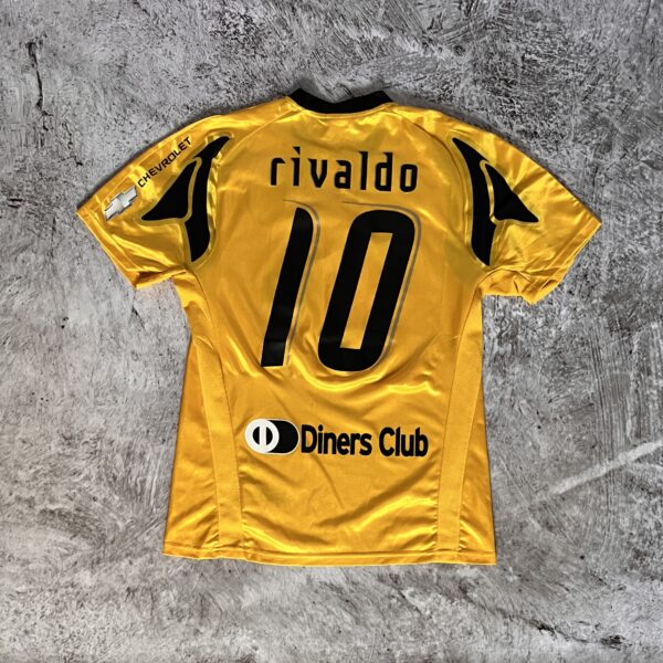 AEK Ateny 2007/08 Home Puma 10 Rivaldo