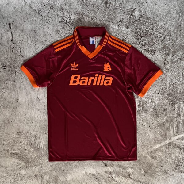 AS Roma 1992-94 Home Adidas Retro Reissue