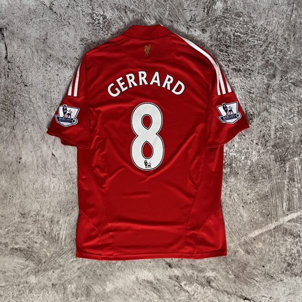 Liverpool FC 2008-10 Home Adidas 8 Gerrard