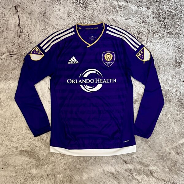 Orlando City FC 2015-17 Home Longsleeve Adidas