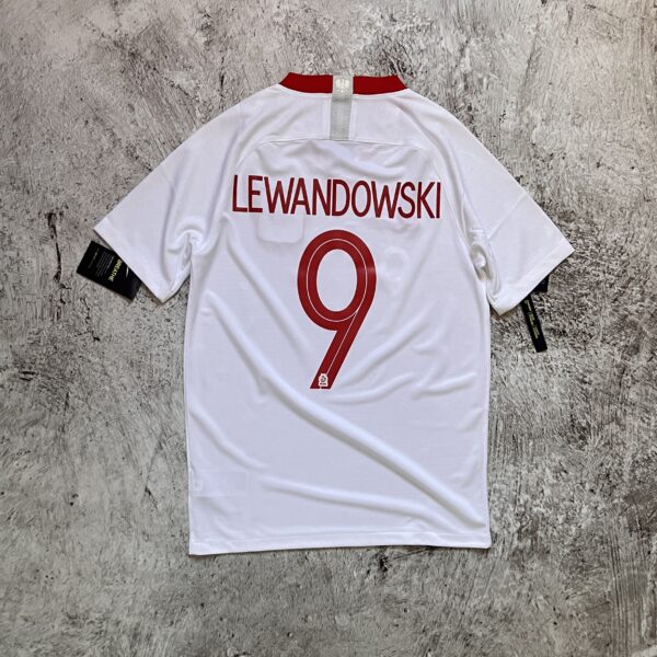Polska 2018 Home Nike 9 Lewandowski