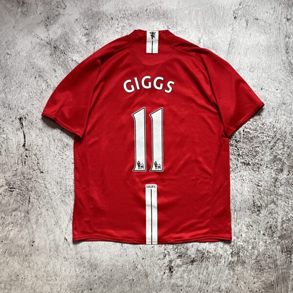 Manchester United 2007-09 Home Nike 11 Giggs
