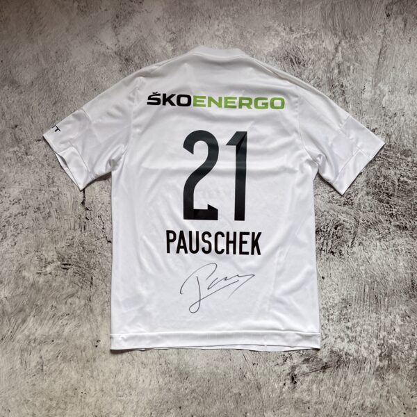 Mladá Boleslav 2015/16 Away Adidas 21 Lukas Pauschek Match Issue Autograf
