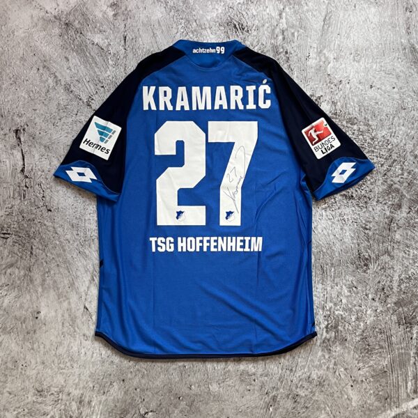 TSG 1899 Hoffenheim 2016/17 Home Lotto 27 Kramarić Match Issue Autorgaf