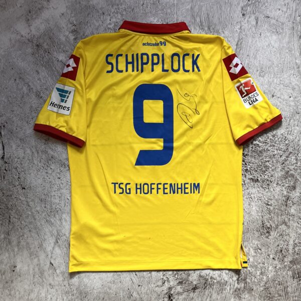 TSG 1899 Hoffenheim 2014/15 Away Lotto 9 Schipplock Match Issue Autorgaf
