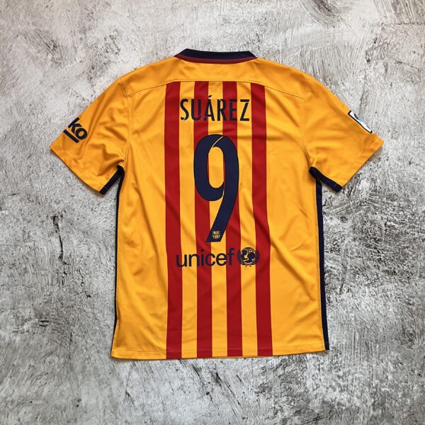 FC Barcelona 2015/16 Away Nike 9 Suarez